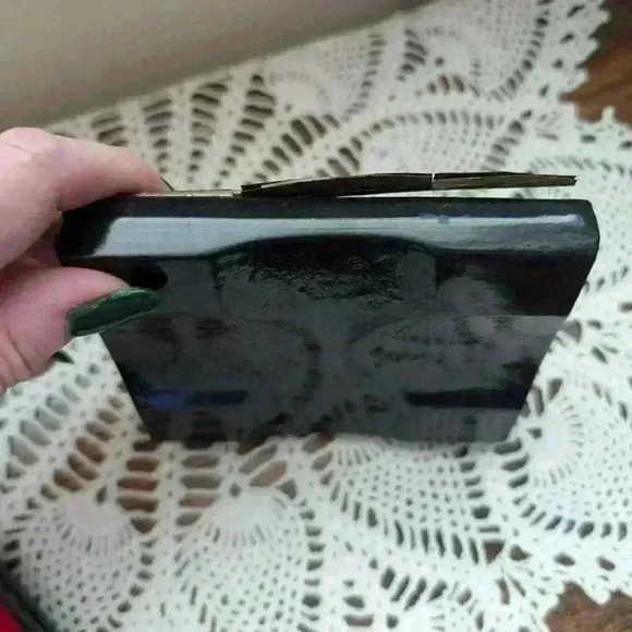 Vintage Russian trinket box hinge is broken - Picture 6 of 8